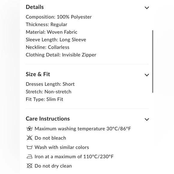 Commense plaid metal button a-line mini dress - Picture 9 of 9